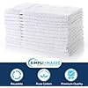 Simpli-Magic Cotton Hand Towels, White (Size: 16"x27" - )