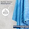 Simpli-Magic Cotton Hand Towels, Blue, (Size: 16" x 27")