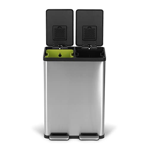 Simpli-magic Cubo De Basura Rectangular De 60 Litros / 16 Ga | Envío gratis Simpli-magic Cubo De Basura Rectangular De 60 Litros / 16 Ga | Envío gratis