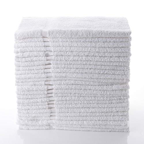 Simpli-Magic Cotton Hand Towels, White (Size: 16"x27" - )