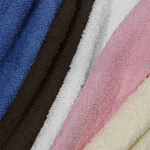 Simpli-Magic Cotton Washcloths, Multi Color (Size: 12" x 12")