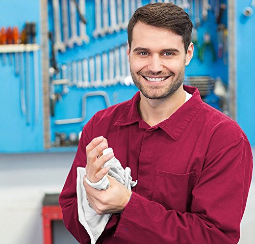 Simpli-Magic Cotton Hand Towels, Black, Not Bleach Proof (Size: 16" x 27")