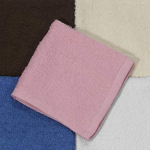 Simpli-Magic Cotton Washcloths, Multi Color (Size: 12" x 12")