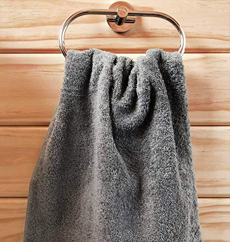 Simpli-Magic Cotton Hand Towels, Gray (Size: 16" x 27")