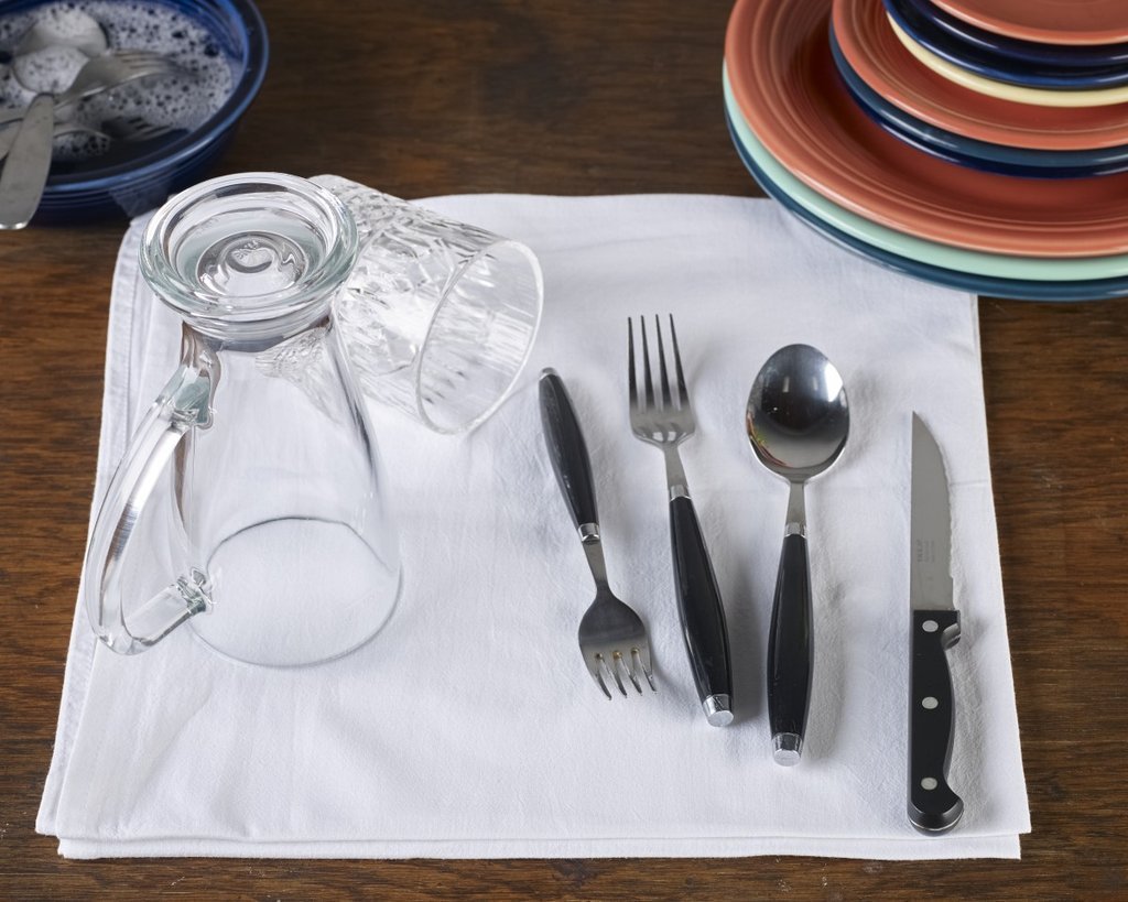 Flour Sack Kitchen Towels (Size: 24" x 24")