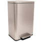 SIMPLI-Magic 13.2 Gallon/50 Liter, Kitchen Trash Can, Stainless Steel, Step-On Garbage Bin with Removable Inner Bucket for Kitchen, Office, and Bedroom, Rose Gold