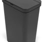 SIMPLI-Magic 13.2 Gallon / 50 Liter Rectangle Kitchen Sensor Trash Can, Touchless Automatic Kitchen Garbage Bin with Soft-Close Lid, Gray