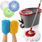 SIMPLI-Magic Spin Mop Kit with 3 Mop Heads & 2 Chenille Gloves