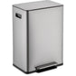 SIMPLI-MAGIC Infinity Edge 60L / 16 Gallon Kitchen Trash Can - Hands-Free Step Pedal, Soft-Close Lid, Stainless Steel Garbage Can with Inner Bucket