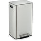 Simpli-Magic 13 Gallon / 50L Step Trash Can, Infinity Edge, Silver