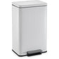SIMPLI-MAGIC 13 Gallon/50 Liter Cloud Dancer Trash Can Fluted Edge