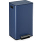 Simpli-Magic 13 Gallon / 50L Step Trash Can, Infinity Edge, Blue