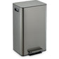 Simpli-Magic 13 Gallon / 50L Step Trash Can, Infinity Edge, Black