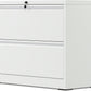 SIMPLI-MAGIC 2 Drawer Metal File Cabinet with Lock, Home Office, White