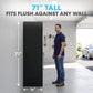 SIMPLI-MAGIC Metal Garage Storage Cabinet with Lock, Tall Tool Organizer Steel Locker, 4 Adjustable Shelves for Home, Office, Warehouse, Garage, Black
