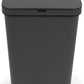 SIMPLI-Magic 13.2 Gallon / 50 Liter Rectangle Kitchen Sensor Trash Can, Touchless Automatic Kitchen Garbage Bin with Soft-Close Lid, Gray