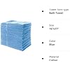 Simpli-Magic Cotton Hand Towels, Blue, (Size: 16" x 27")