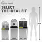SIMPLI-Magic 13.2 Gallon/50 Liter, Kitchen Trash Can, Stainless Steel, Step-On Garbage Bin with Removable Inner Bucket for Kitchen, Office, and Bedroom