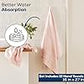 Simpli-Magic Cotton Hand Towels, Pink, (Size: 16 in x 27)