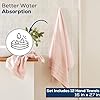 Simpli-Magic Cotton Hand Towels, Pink, (Size: 16 in x 27)