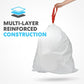 SIMPLI-MAGIC 16 Gallon / 60 Liter Trash Liner (Code D), Tear-Resistant Trash Bags for Kitchen, Office, Bathroom, and Bedroom Trash Cans, 60 pack