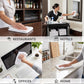 SIMPLI-MAGIC Cotton Terry Towels 13"x13" (50 Pack) – Highly Absorbent Soft Cleaning Rags – Commercial Terry Cloth for Kitchen, Bar, Restaurant (White)