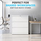 SIMPLI-MAGIC 3 Drawer Vertical Metal File Cabinet with Lock, White