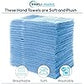 Simpli-Magic Cotton Hand Towels, Blue, (Size: 16" x 27")