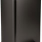 SIMPLI-MAGIC 50 Liter / 13.2 Gallon Soft-Close, Smudge Resistant Trash Can with Foot Pedal and Built in Filter- Stainless Steel, Black Gun Metal Finish