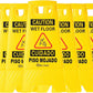 Simpli-Magic  Wet Floor Caution Signs, Basic, Yellow, 6 Pack