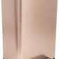 SIMPLI-MAGIC 50 Liter / 13.2 Gallon Soft-Close, Smudge Resistant Trash Can with Foot Pedal and Built in Filter- Stainless Steel, Rose Gold