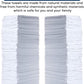Simpli-Magic Cotton Shop Towels 14"x12" (145 Pack) – Reusable Cleaning Shop Rags for Automobiles, Industries, Garage and Homes (White)