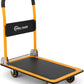 SIMPLI-MAGIC Push Cart Dolly, 330 LBS – Foldable Moving Platform Hand Truck – Easy Storage, 360 Degree Swivel Wheels Flat Bed Cart