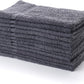 SIMPLI-MAGIC Cotton Hand Towels 16"x27" (12 Pack) – Soft Towels for Bathroom, Kitchen, Salon & Gym (Gray)