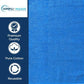 SIMPLI-MAGIC Cotton Hand Towels 16"x27" (12 Pack) – Soft Towels for Bathroom, Kitchen, Salon & Gym (Blue)