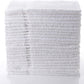 SIMPLI-MAGIC Cotton Hand Towels 16"x27" (12 Pack) – Soft Towels for Bathroom, Kitchen, Salon & Gym (White)