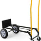 SIMPLI-MAGIC 2 in 1 Convertible Hand Truck and Dolly, 800LBS – Heavy-Duty Moving Dolly Cart with 10" Flat Free Rubber Wheels & Handle