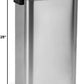 SIMPLI-MAGIC 18.5 Gallon (70L) Open Top Trash Can – Rectangular Commercial Trash Can – Smudge-Resistant, Easy to Clean, Non-Skid Base, Brushed Stainless Steel
