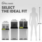 SIMPLI-MAGIC 16 Gallon (30L x 30L) Dual Compartment Step Trash Can – Kitchen Garbage Can With Slow-Close Lids – Waste & Recycling Bins, Odor Control, Hands-Free, Easy to Clean, Stainless Steel