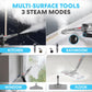 Simpli-Magic 10-in-1 Steam Mop with Detachable Handheld Steamer – Dual-Rod Design for Hardwood Floors, Grout, Walls & Tile Cleaning – Ultra Fast Heating, 3 Steam Modes, 2 Washable Pads, 16FT Cord
