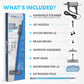 Simpli-Magic 10-in-1 Steam Mop with Detachable Handheld Steamer – Dual-Rod Design for Hardwood Floors, Grout, Walls & Tile Cleaning – Ultra Fast Heating, 3 Steam Modes, 2 Washable Pads, 16FT Cord