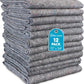 SIMPLI-MAGIC Padded XL Moving Blanket Pads, 12 Pack, Heavy Duty, Eco-Friendly Pads for Packing & Furniture Protection