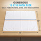 Simpli-Magic Terry Bar Mop Kitchen Towels, 60 Pack, 15 x 18 Inch Cotton Cleaning Towels for Kitchen, Bar & Commercial Use