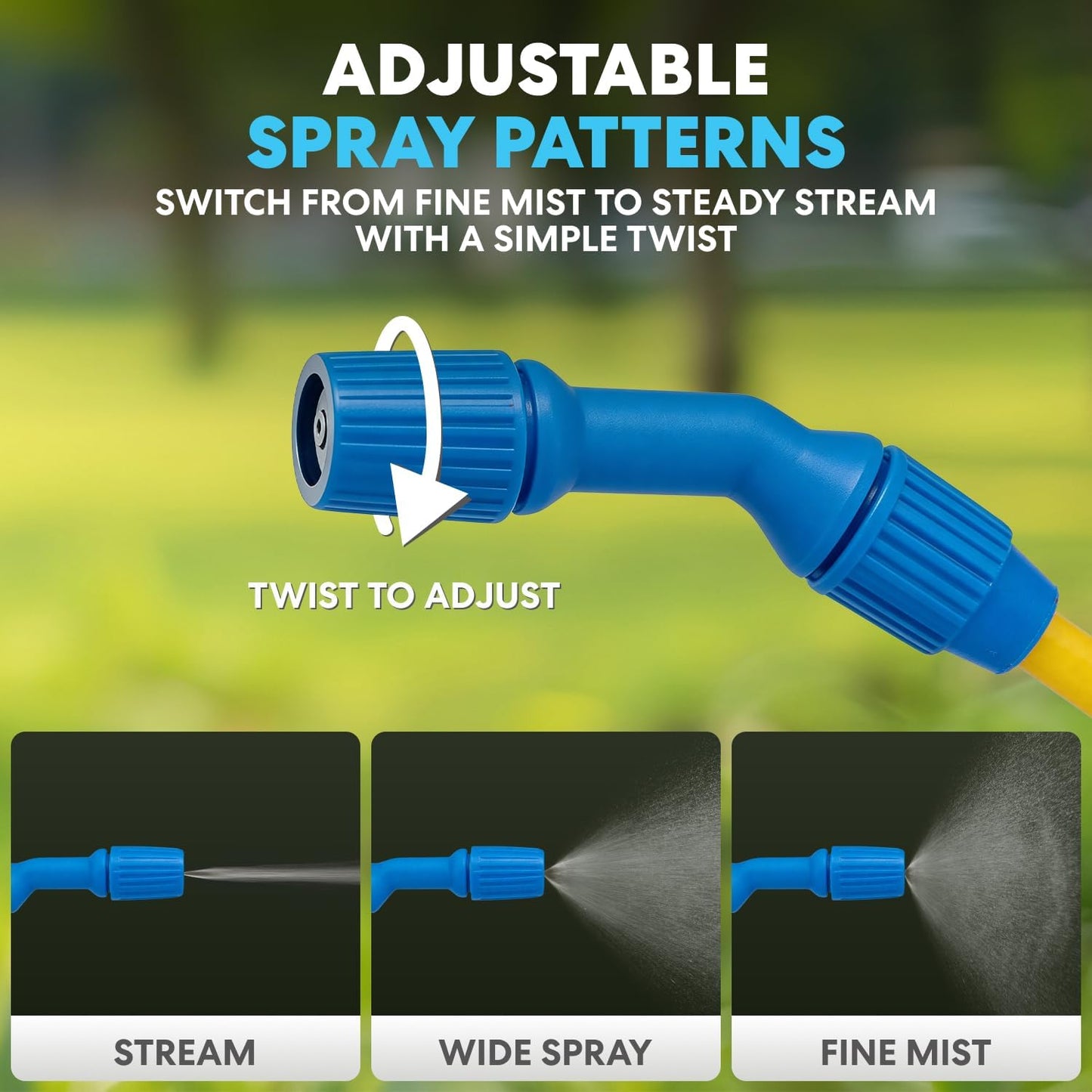 Simpli-Magic 5L Pump Sprayer, Handheld Pressure Sprayer for Plants, Lawn Care, Cleaning & Outdoor Use