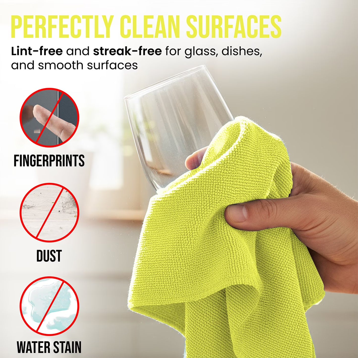 Simpli-Magic Tear Away Microfiber Towel Roll (1200 Count)