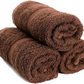 Simpli-Magic Cotton Hand Towels, Brown (Size: 16" x 27")