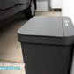 SIMPLI-MAGIC 79503 13 Gallon Touchless Sensor Trash Can, Rectangle Garbage Bin, Perfect for Home, Kitchen, Office, Gray