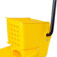 Simpli-Magic 79358 Commercial Mop Bucket with Side Press Wringer, 26 Quart, Yellow