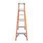 6-Foot Fiberglass Step Ladder, 250 Pound Capacity