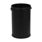 SIMPLI-MAGIC 79500 Open Top Trash Can, Commercial Grade, 65L Capacity, Extra Large, Black